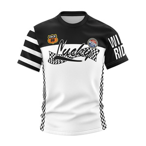 T-shirt sublimé de haute qualité personnalisé, 100% polyester, tissu respirant et à séchage rapide, avec service OEM - Product Image 1