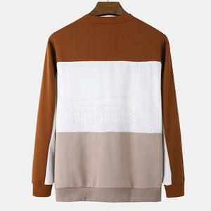 Sudaderas básicas extragrandes con logo impreso personalizado para hombre, sudaderas transpirables para hombre más vendidas al por mayor - Product Image 2
