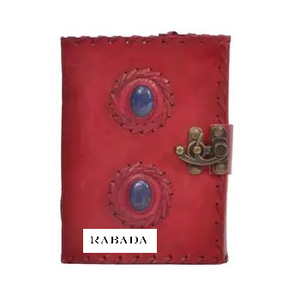 Diario de cuero de piedra hecho a mano emergente en relieve Color diseño antiguo cuaderno y cuaderno de bocetos para hombre y mujer - Product Image 1