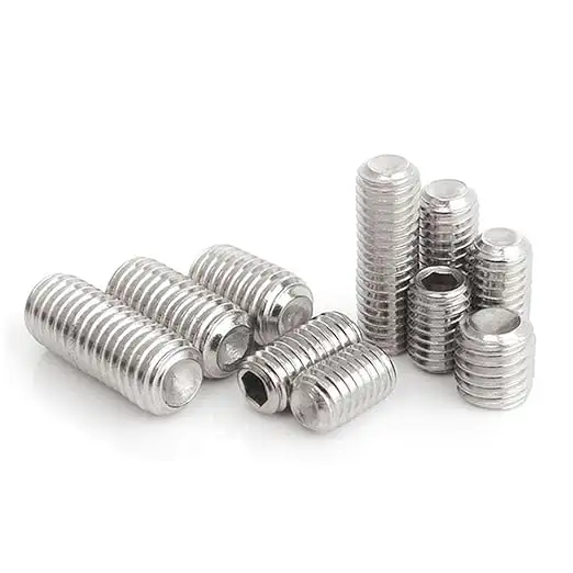 DIN916 set sekrup grub baja tahan karat, sekrup grustainless steel 304