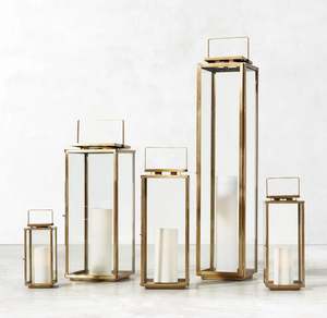 Nouvelle lanterne en laiton design élégant utilisation en plein air mariage maison décorative hôtel Restaurant bureau haute qualité quantité en vrac - Product Image 2