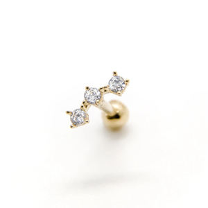 Piercing pendiente mini nieve Flor Mariposa s925 plata <span class=keywords><strong>opai</strong></span> pendientes de un solo botón desgaste - Product Image 4