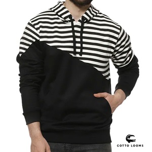 Streetwear sweats à capuche unisexes respirant taux d'usine couleur unie polaire pull coton mélangé premium nouvelle arrivée de haute qualité - Product Image 3