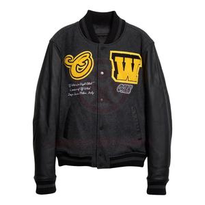 เสื้อแจ็กเก็ตผ้ากำมะหยี่ปักลายสำหรับผู้ชายเสื้อแจ็กเก็ตเลตเตอร์มหาวิทยาลัยสำหรับผู้ชาย - Product Image 1