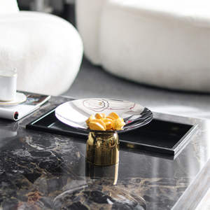 Frutero Decorativo de Metal con Base para Mesa de Comedor, Encimera de Cocina, Decoración del Hogar, Regalo, Exhibición para Hotel, Restaurante, Centro de Mesa - Product Image 6