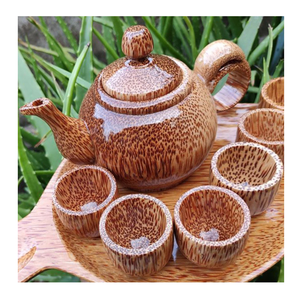 Coconut <b>Wood</b> Tea <b>Cup</b> Vietnam Exporter Supplying Authentic Eco Friendly Dining Ware For Importers Seeking Long Term Partner - Product Image 4