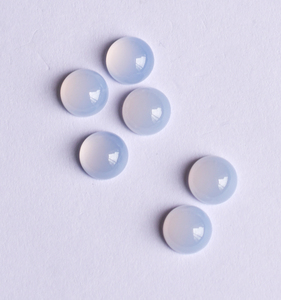 อัญมณีคาโบชองสีฟ้าธรรมชาติเกรด AAA ขัดเหลี่ยมเพชรพลอยรูปหัวใจสำหรับทำเครื่องประดับปรับขนาดได้ทุกขนาด - Product Image 6