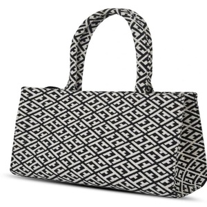 Haute Qualité Jacquard Polyester Coton Tissu Lourd Chaîne Tricoté Respirant Conception Dernier Fil Teint pour Femmes Sacs - Product Image 2