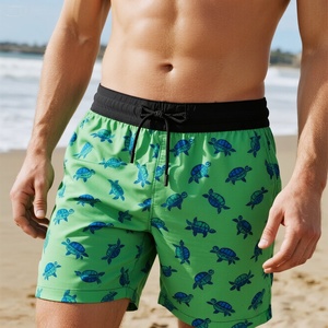 Vente en gros en usine 2 en 1 shorts d'entraînement pour hommes 7 pouces entrejambe vêtements de sport athlétiques musculation course shorts de plage avec doublure - Product Image 6