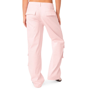 Pantalons cargo pour femmes les plus vendus, pantalons cargo streetwear, fabricant OEM personnalisé, pantalons cargo baggy - Product Image 2