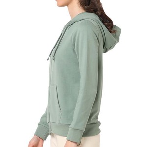 Women's Autumn Winter <b>100</b>% Cotton Fleece Custom Printed Logo Hooded Design Front Screen Printing Hoodies - Product Image 2