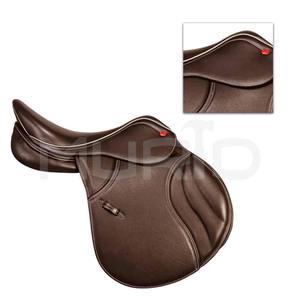 Silla de Montar Profesional de Cuero 100% Genuino, Cómoda Silla de Salto Ecuestre, Productos de Carreras de Caballos Ingleses de la India - Product Image 5