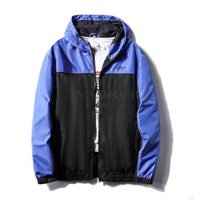 2025 Men's High Street Style Hooded Windbreaker <b>Jackets</b> New Season Winter Collection Low MOQ Wholesale - Product Image 3