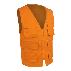 Chaleco DE SEGURIDAD reflectante de alta visibilidad Verano Transpirable 100% Poliéster Rayas reflectantes delanteras Ropa DE TRABAJO Construcción - Product Image 6