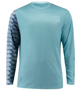 เสื้อฮู้ดลายปลาสำหรับผู้ชายและผู้หญิงเสื้อมีฮู้ดสำหรับผู้ชายกลางแจ้งแห้งเร็ว100% โพลีเอสเตอร์ระเหิดจากโรงงาน - Product Image 4