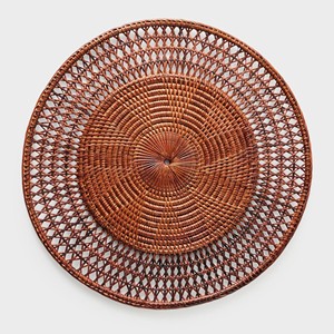 <b>Round</b> Rattan <b>Placemat</b> For Dining Table Styling And Eco-Friendly Home Decor Eco-Friendly Dining Table Decoration - Product Image 5