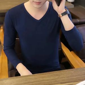 Chemises d'entraînement pour hommes Chemise à épaules tombantes de haute qualité Streetwear lourd 100% coton uni - Product Image 3