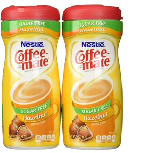 Brand New Coffeemate Sugar Free Hazelnut 10.2oz <b>Cans</b> - Product Image 1