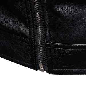 Chaquetas de cuero para hombre de alta demanda Soporte de lona Frontal Alta visibilidad Precio muy razonable Unisex Mejor diseño Único Durable - Product Image 5