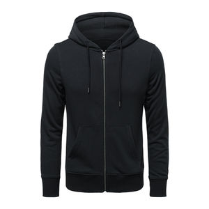 Sweat à capuche zippé pour homme, poids lourd, délavé à l'acide, personnalisé, essentiel, de haute qualité, décontracté, sweat à capuche zippé unisexe - Product Image 5