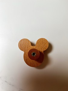 Natural wooden elegant knob pull cabinet drawer for home dresser door cabinet furniture decorative <b>kitchen</b> wardrobe handle knobs - Product Image 2