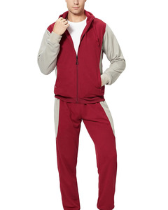 Conjunto de chándal de invierno de lujo de la mejor calidad, ropa informal de algodón con estampado de logotipo personalizado, ropa informal con cremallera ecológica de talla grande - Product Image 4