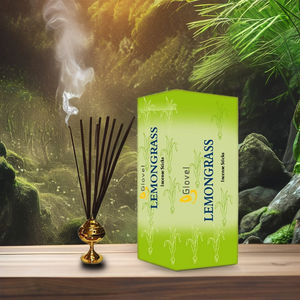 Best Selling 9 Inch Premium Rose Scented Pooja Incense Stick Top Exporter From India Lemongrass Wood Square <b>Box</b> Aromatic Use - Product Image 4