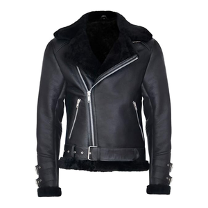 MOQ bajo personalizado hombres mujeres alta calidad hombres Premium cuero motocicleta chaquetas transpirable chaquetas de cuero - Product Image 4