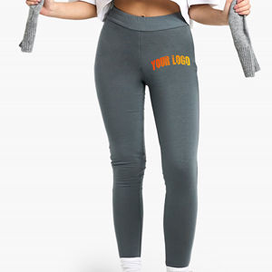 OEM Plus Size Yoga <b>Leggings</b> Spandex Fabric Workout Pants Tummy Control High-Quality Sports Activewear <b>Legging</b> for Women - Product Image 1