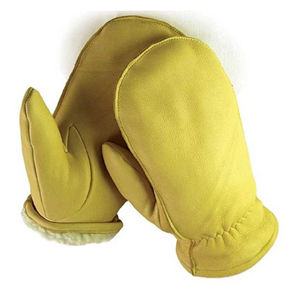 Diseño personalizado impermeable cuero de vaca Unisex guantes de esquí guantes de cuero de la mejor calidad de tendencia superior recién llegado GUANTES DE manopla - Product Image 6