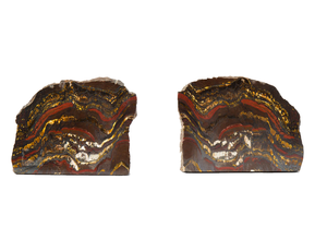 Sujetalibros de piedra de ojo de tigre de hierro, sujetalibros de piedras preciosas, Ágata natural curativa, chakra, venta al por mayor - Product Image 5