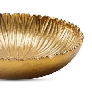 ชามสลัด/ข้าวทำด้วยมือสไตล์อเมริกันชามเสิร์ฟทรงกลมทำจากอลูมิเนียมชุบทองเหลืองดีไซน์เนอร์ - Product Image 5