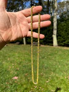 Chaîne tennis en moissanite jaune de 5 mm de qualité supérieure avec plaqué or argent 925, bijoux de luxe pour femmes à bas prix - Product Image 2