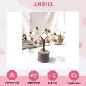 Árboles de Piedras Preciosas Rudraksh Gomati Hechos a Mano de Calidad Premium Grado AAA con Base de Madera Natural de la India, Disponibles en Grandes Cantidades - Product Image 2