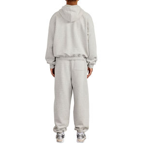 Chándal Informal Unisex de Alta Calidad, Grueso, de 340 g/m², con Hombros Caídos, Estilo Holgado, de Algodón y Felpa - Product Image 5