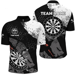 MDJ-0080เสื้อโปโลคลับลูกดอกแบบระเหิดแห้งเร็วสินค้าใหม่ออกแบบด้วยตัวคุณเอง - Product Image 2