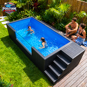 Commercial Grade Heavy Duty Above Ground <b>Pool</b> Shell for Resort Projects Prefabricated Fiberglass Swimming <b>Pool</b> - Product Image 6