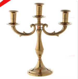 สแตนเลสสตีล3สาขาทำจากโลหะสีทองสไตล์ใหม่สำหรับโบสถ์ในบ้าน - Product Image 4