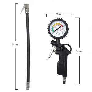 Kit de compresseurs d'air pour atelier de bricolage avec souffleur de pistolet de gonflage et tuyau de 8m pour usage domestique - Product Image 2