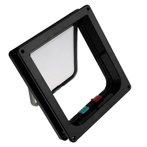 Quiet 4 Way <strong>Locking</strong> Magnetic Pet <strong>Door</strong> for <strong>Dogs</strong> and Cats Interior and Exterior with Durable Flap <strong>Door</strong> - Product Image 3