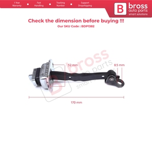 BDP1382 Butée de porte avant avec limiteur pour Camry MK7 V5 XV50 XV55 2011-2019 6861033091 - Product Image 5
