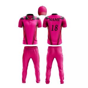 Nueva Llegada Niños Cricket Set 2025 Poliéster Jerseys Algodón Conjuntos Sublimación Cricket Jerseys Trajes Ropa Deportiva Uniformes Customc - Product Image 6