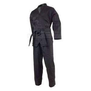 Uniforme de Taekwondo hecho de fábrica con logotipo personalizado al por mayor, uniforme de Taekwondo de talla grande para artes marciales - Product Image 2