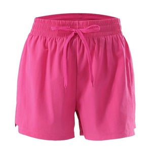 Shorts Deportivos Hawk Eye 2025 de Cintura Media con Cordón Ajustable, Transpirables, de Mezclilla Lavada, Spandex/Algodón 2 en 1, para Mujer, para Entrenamiento y Running, de Doble Capa - Product Image 1