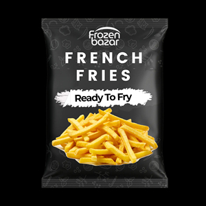Frites surgelées congeler frites frites frites semi-finies lanières de pommes de terre fraîches 1/4 3/8 - Product Image 2