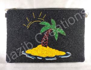 Bolso de mano con cuentas de semillas con estilo para mujer y Niña - Product Image 2