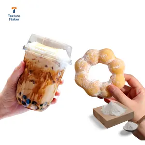 Máy làm bánh Donut tráng miệng 1kg- Mochi trộn sẵn với trà trân châu