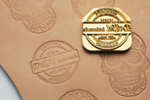 แม่พิมพ์ปั๊มลายนูนหนังทองเหลืองปั๊มลายนูนหนังออกแบบได้ตามต้องการ - Product Image 4