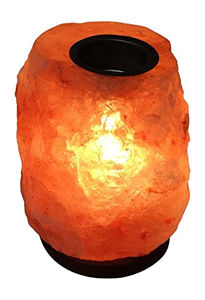 Lampe en sel rose de l'Himalaya artisanale OEM avec diffuseur d'arômes, qualité supérieure, meilleur fournisseur de lampes d'aromathérapie portables pour la maison - Product Image 3