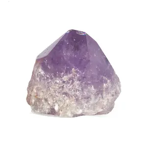 Amethyst stone cut base point Its a unmatched natural beauty a perfect home or office decor master healing Point Cut Base stone